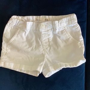 White shorts
